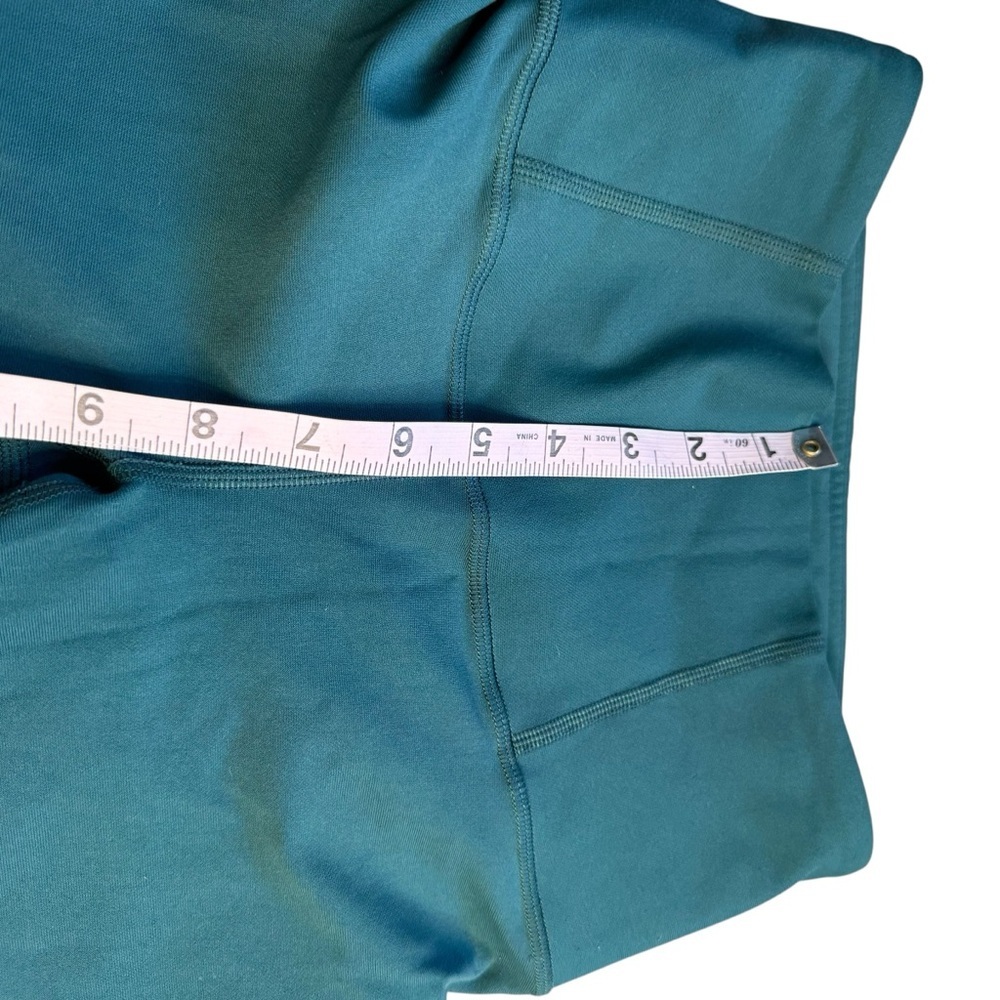 Lululemon Zoned In Tight *27” Green Jasper Size 4 Reflective Running Legging B9 - Picture 10 of 16